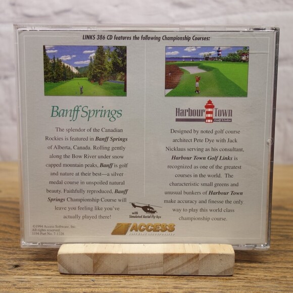 Access Software Links 386, Devils Island, Oakland Hill, Vahalia Pc Video Games - Picture 5 of 9